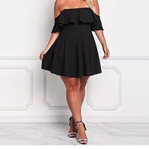 ✨️ Off the shoulder black dress ✨️